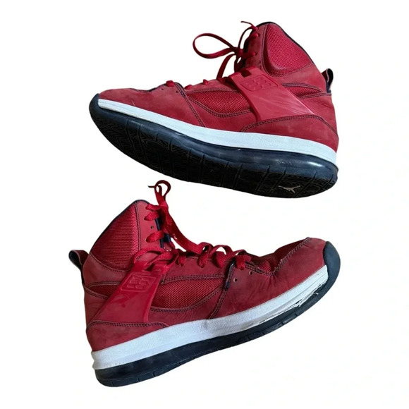 Jordan Flight‎ Men's 45 High Max CP3 Sz. 8.5 Rare CHRIS PAUL Red Basketball - Picture 1 of 10